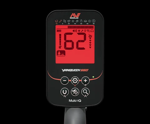 Kayseri Minelab Vanquish 540 - VANQUISH ekran ve saha kontrolü